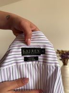 Ralph Lauren Shirt Striped 100% Cotton