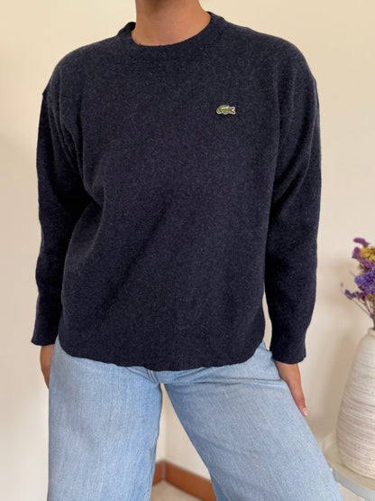 Lacoste Round Neck Sweater 80% Lã
