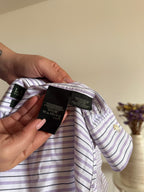 Ralph Lauren Shirt Striped 100% Cotton