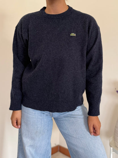Lacoste Round Neck Sweater 80% Lã