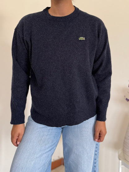 Lacoste Round Neck Sweater 80% Lã