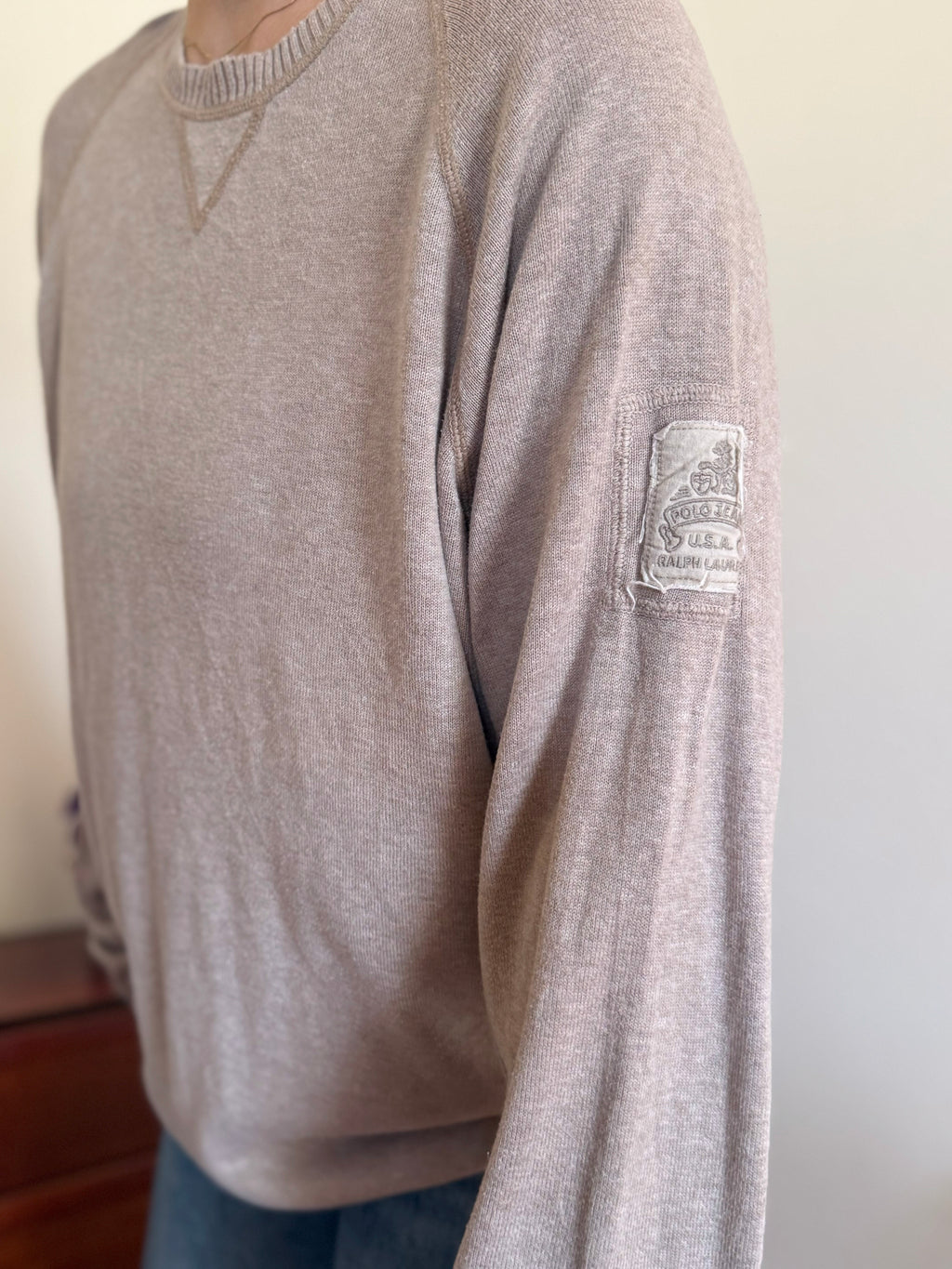 Ralph Lauren Round Neck Sweater 100% Cotton