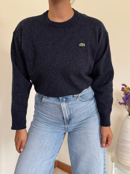 Lacoste Round Neck Sweater 80% Lã