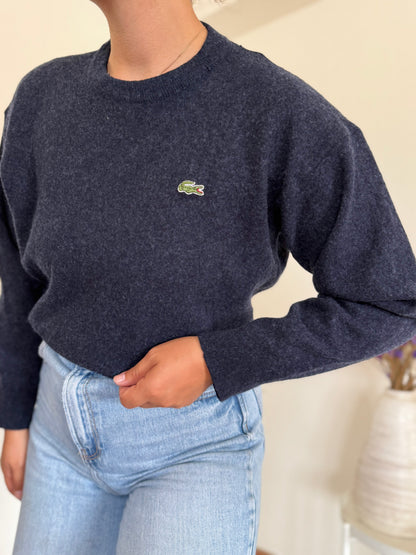 Lacoste Round Neck Sweater 80% Lã