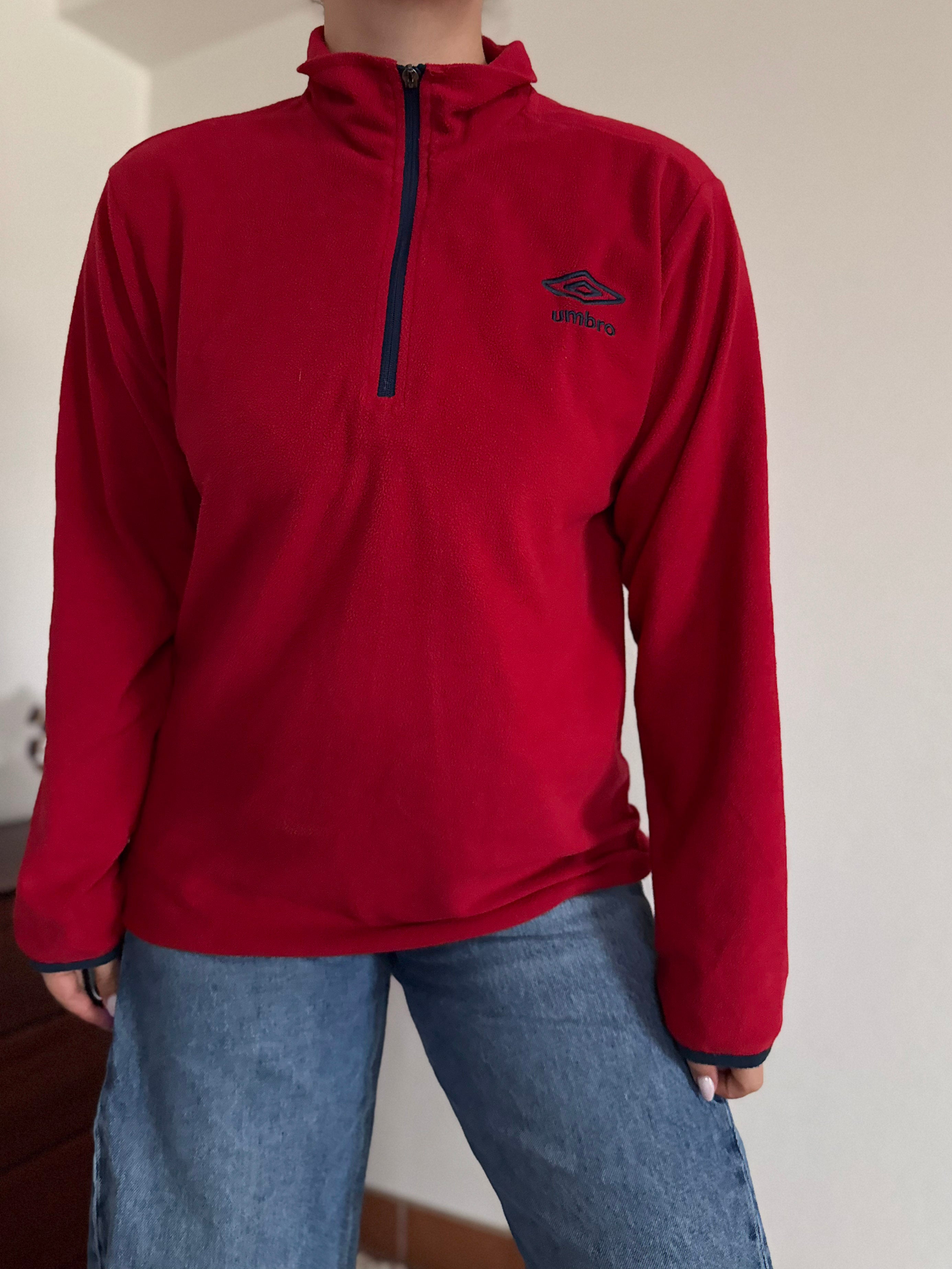 Umbro Fleece 1/4 Zip Sweater