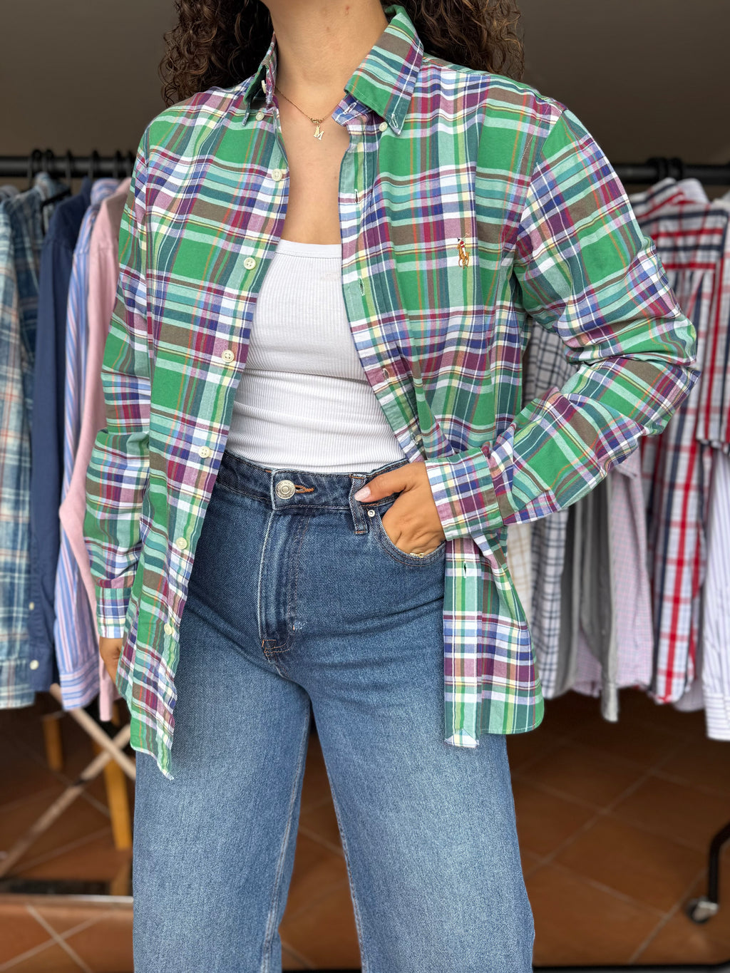Camisa Ralph Lauren 100% Algodão - Tamanho S