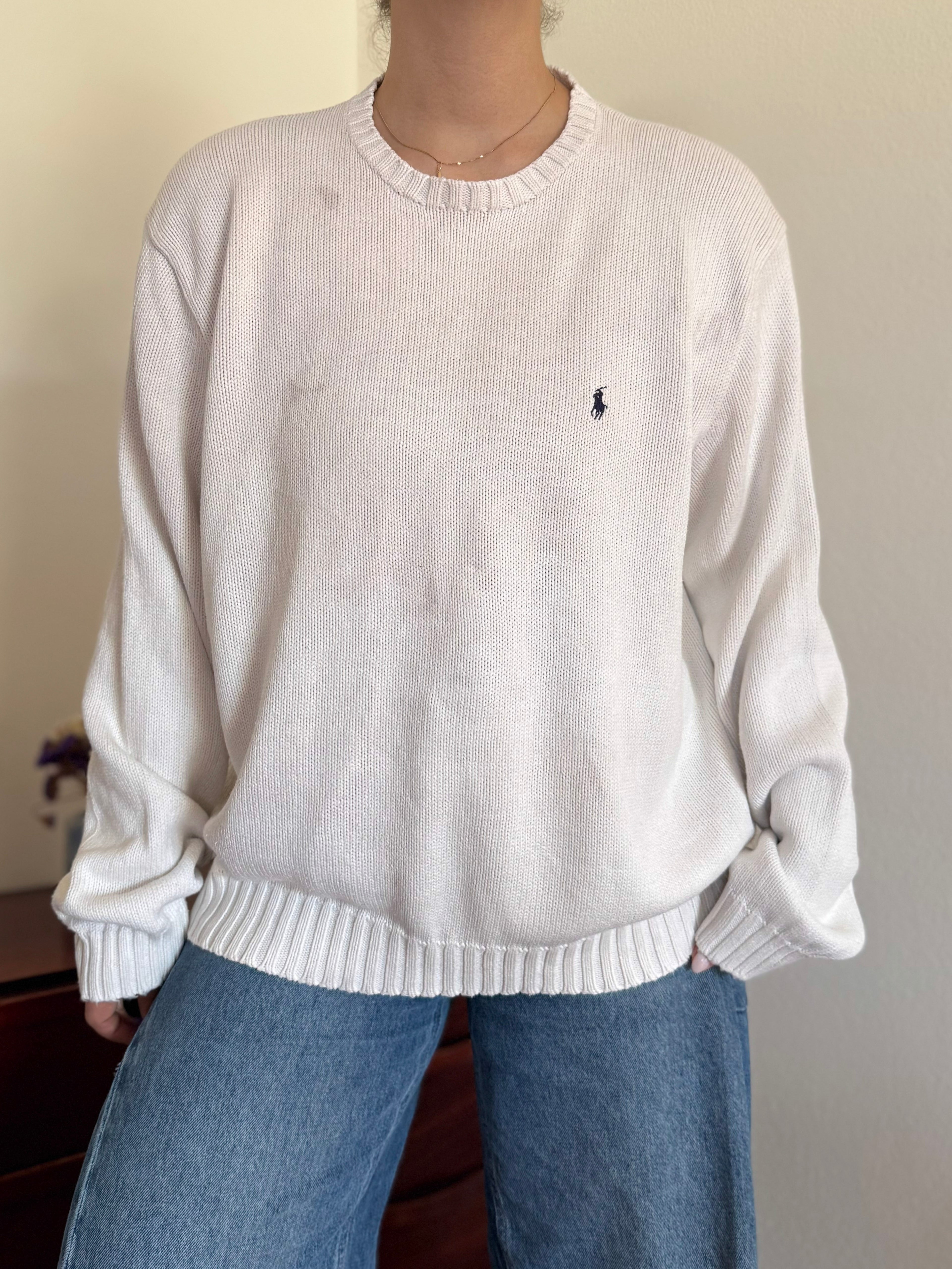 Polo Ralph Lauren Round Neck Sweater 100% Cotton