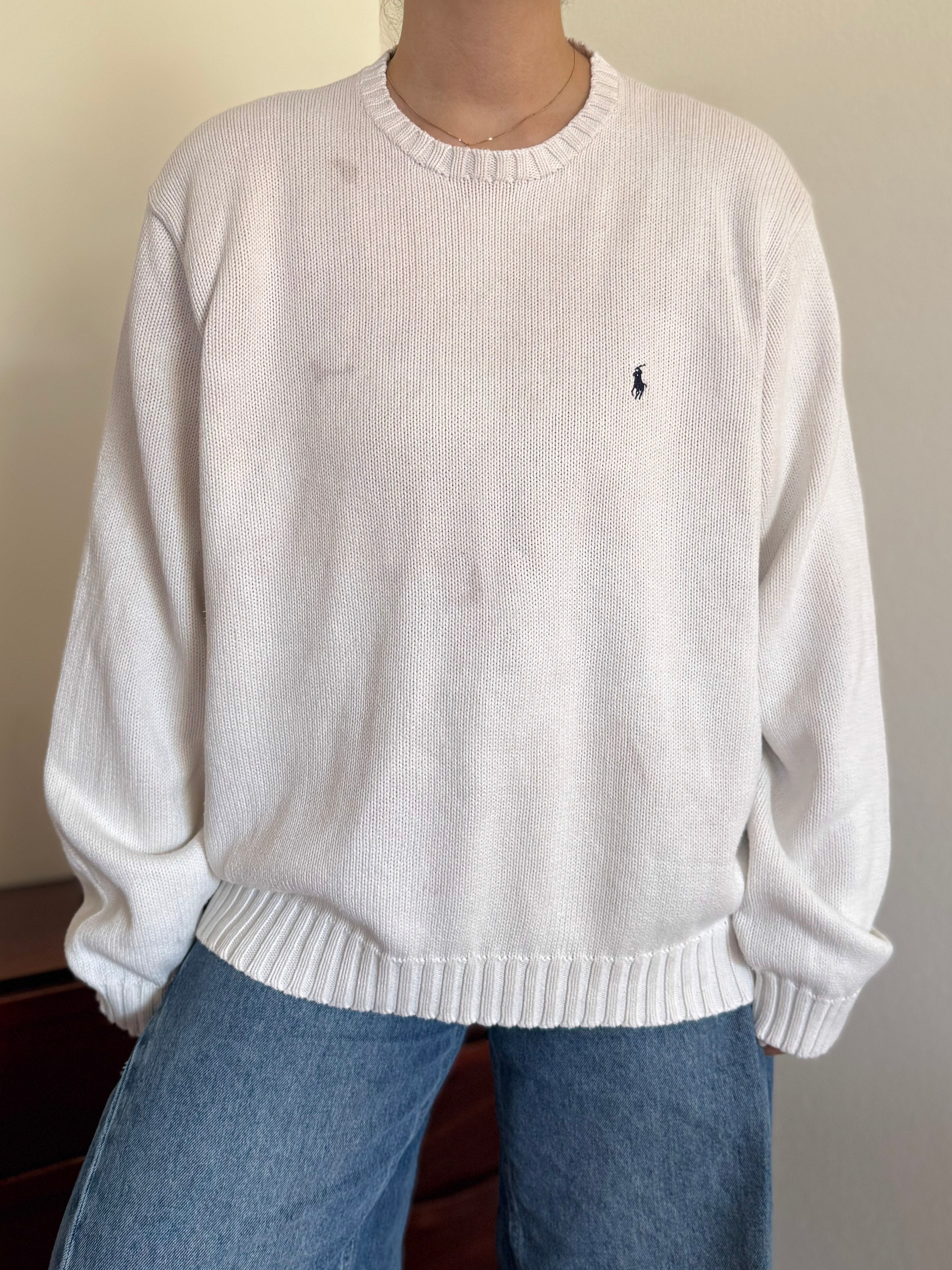 Polo Ralph Lauren Round Neck Sweater 100% Cotton