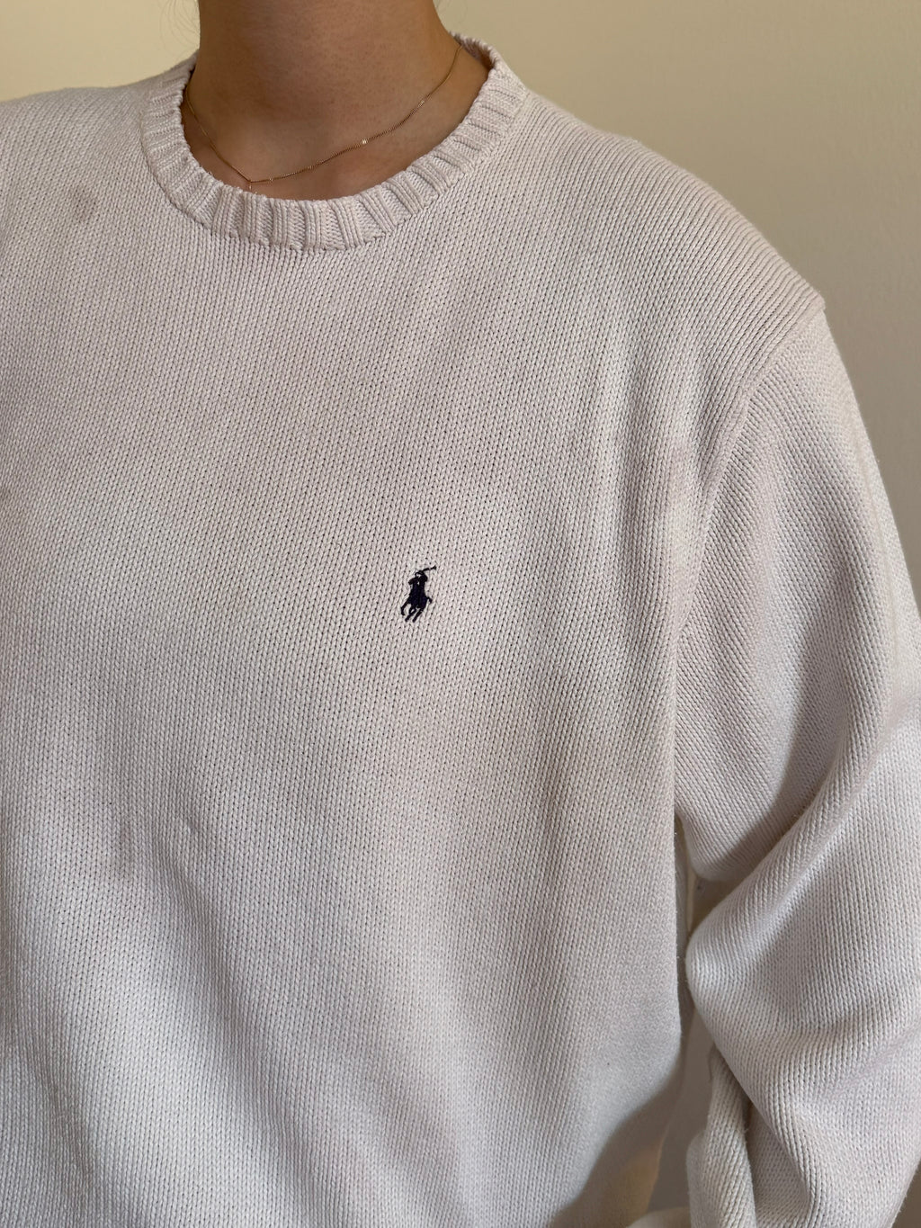 Polo Ralph Lauren Round Neck Sweater 100% Cotton