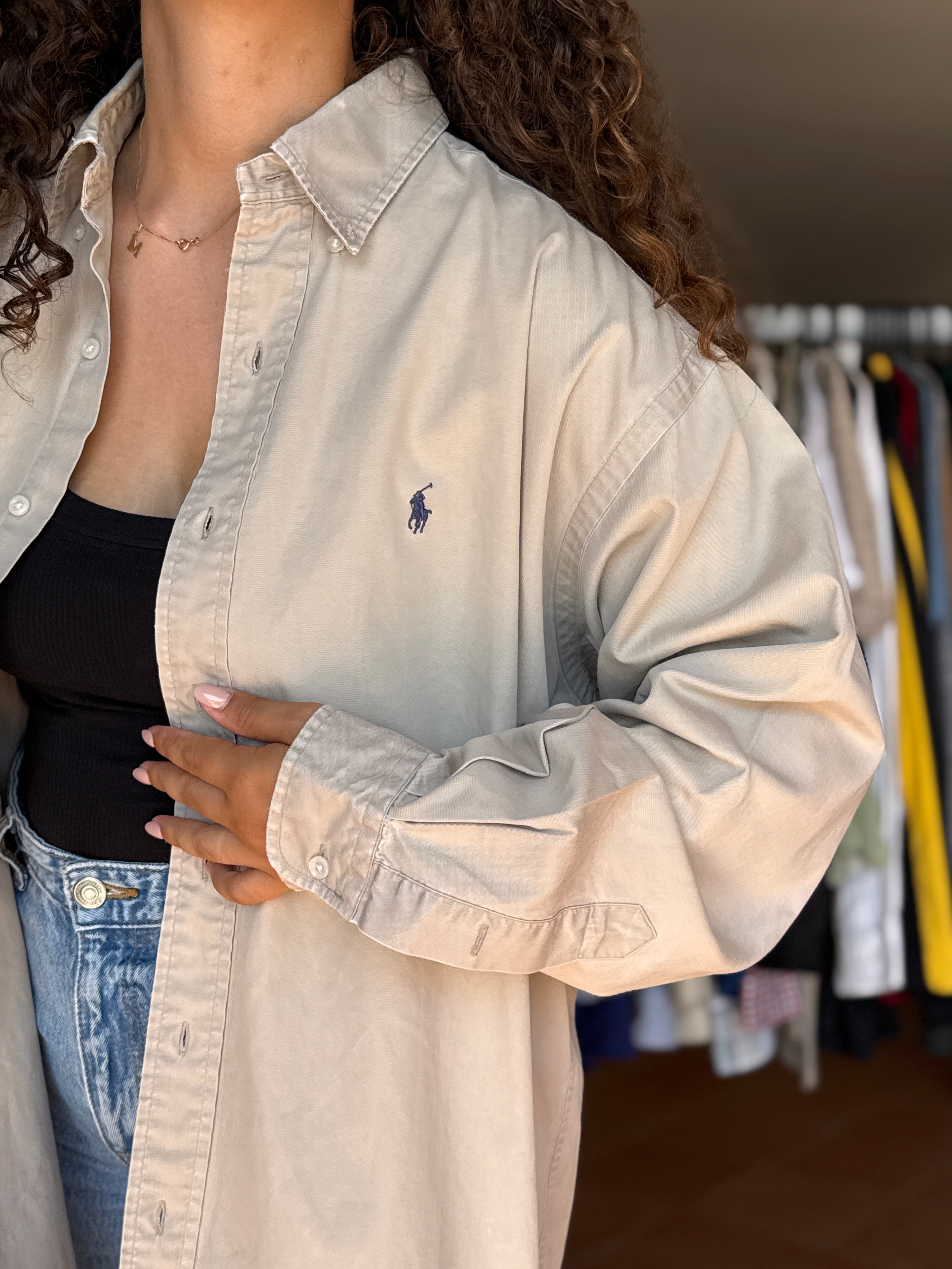Camisa Ralph Lauren 100% Algodão - Tamanho L