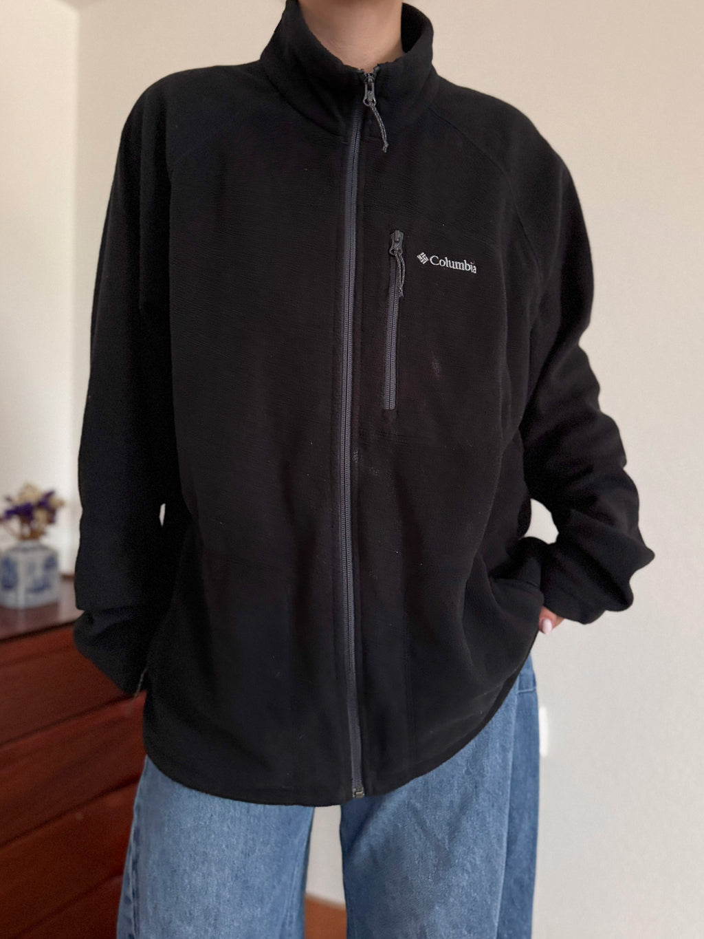Columbia Fleece Full Zip Sweater