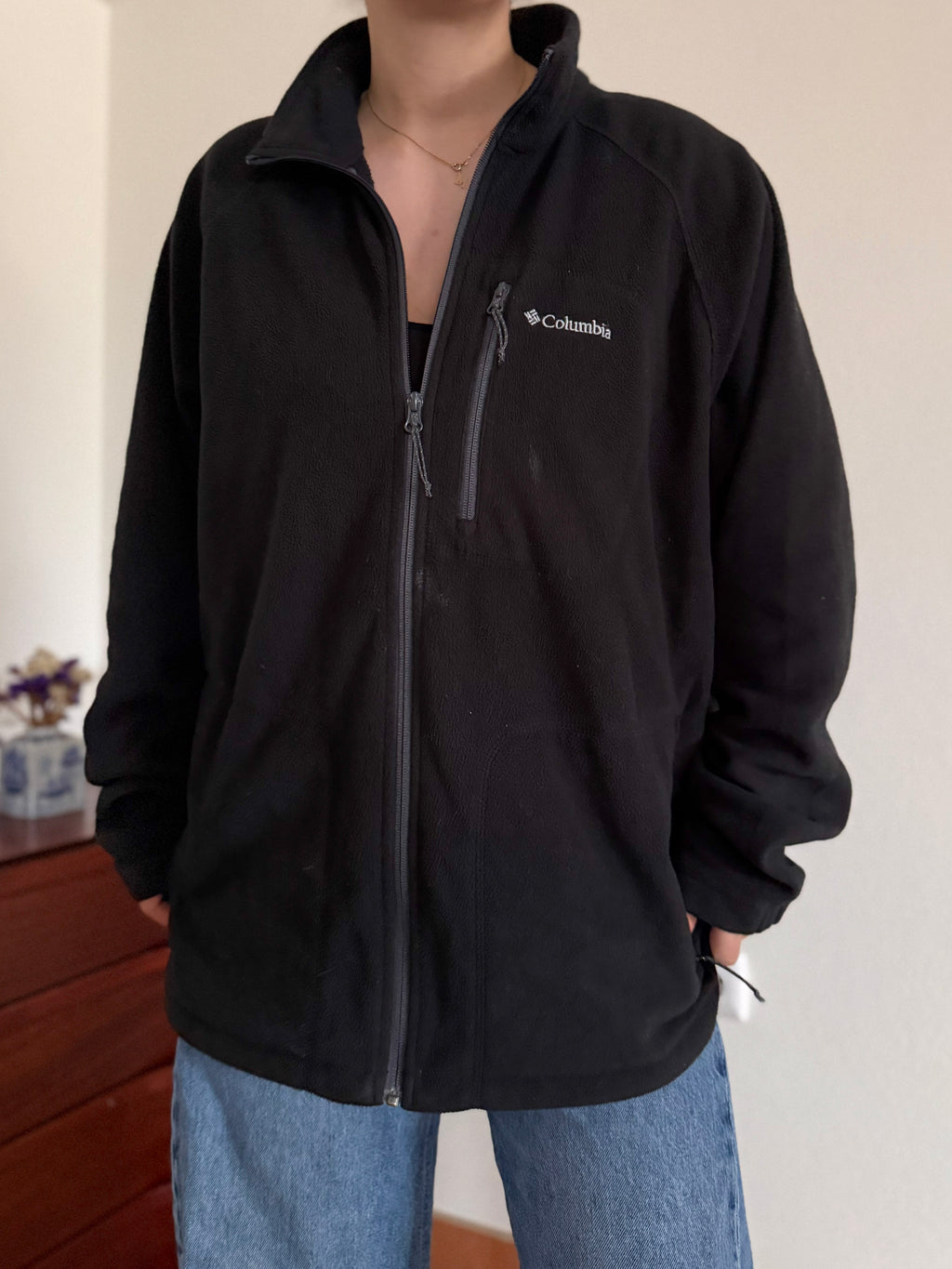 Columbia Fleece Full Zip Sweater