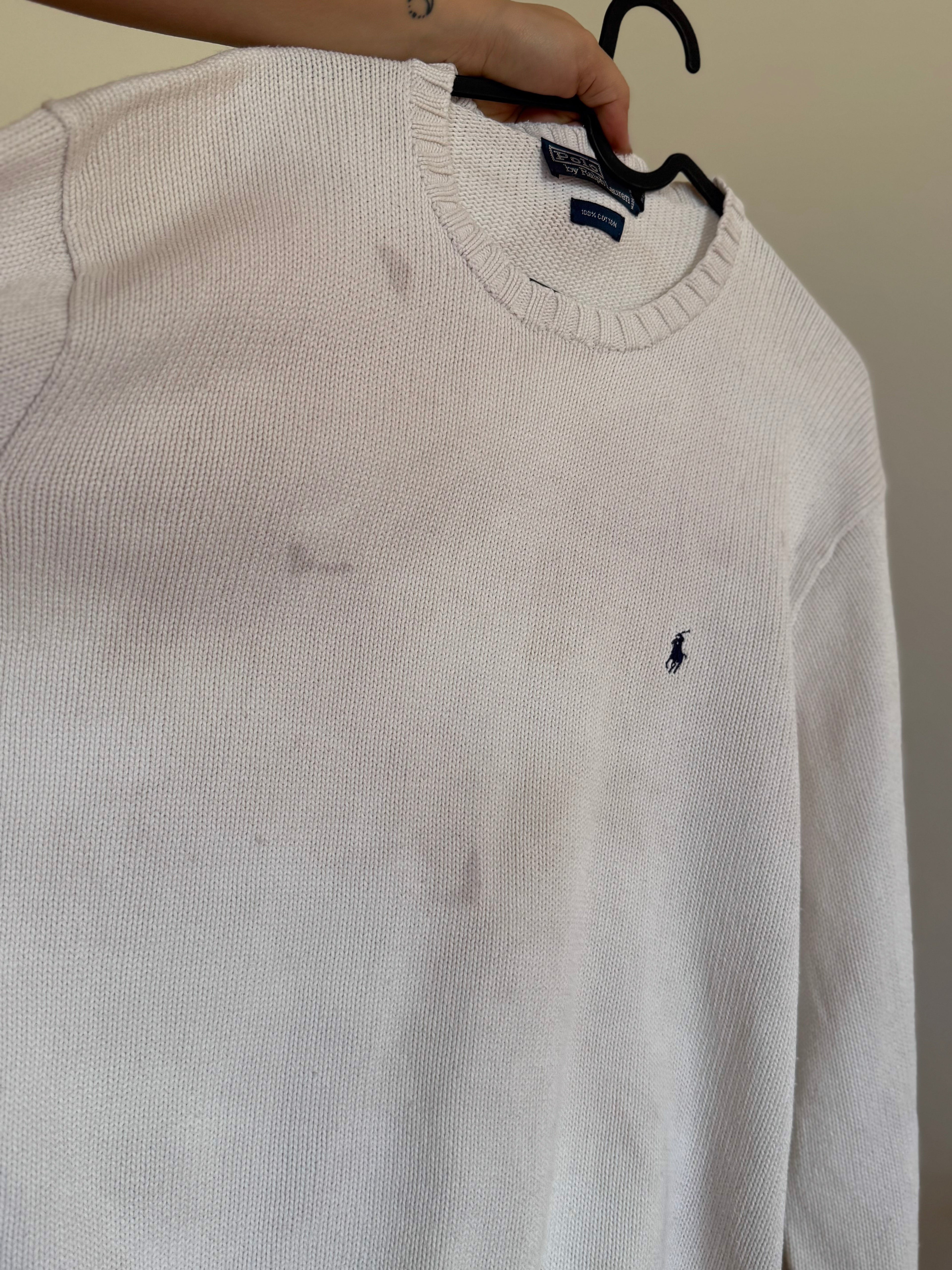 Polo Ralph Lauren Round Neck Sweater 100% Cotton