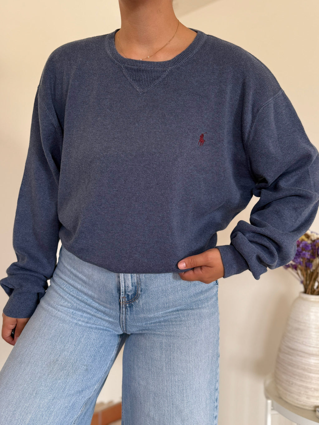 Ralph Lauren Round Neck Knit Sweater