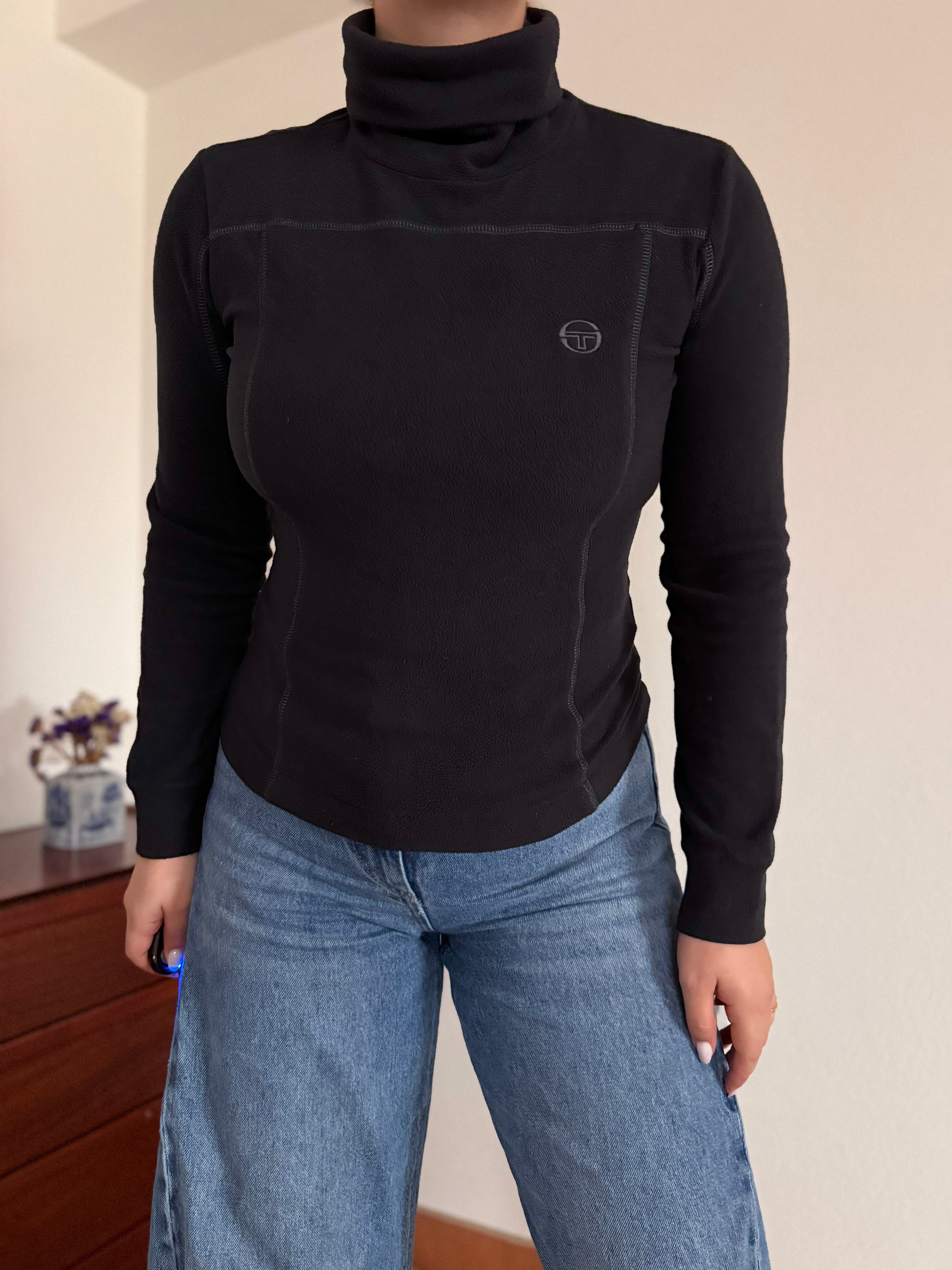 Sergio Tacchini Fleece High Neck Sweater