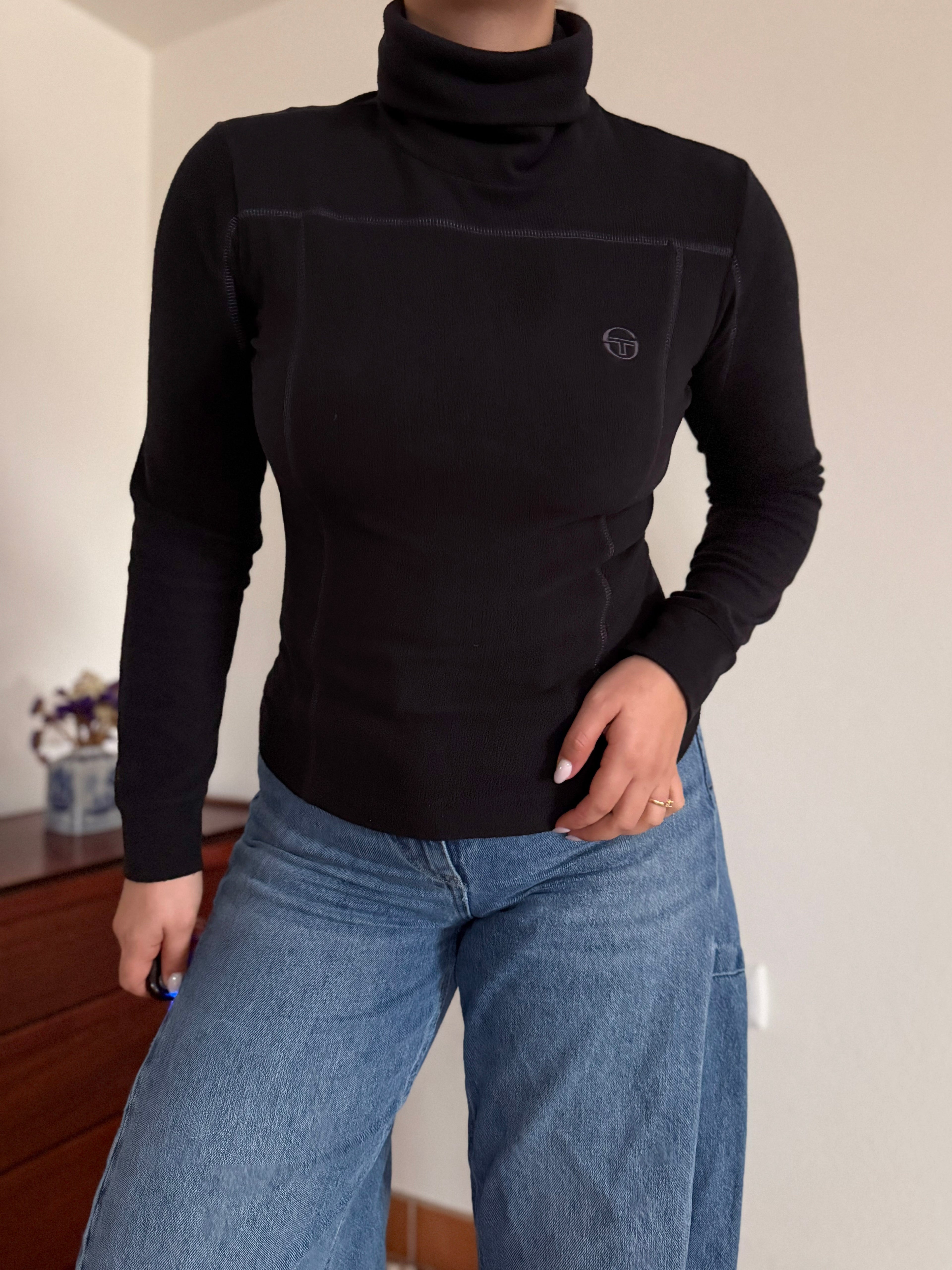 Sergio Tacchini Fleece High Neck Sweater