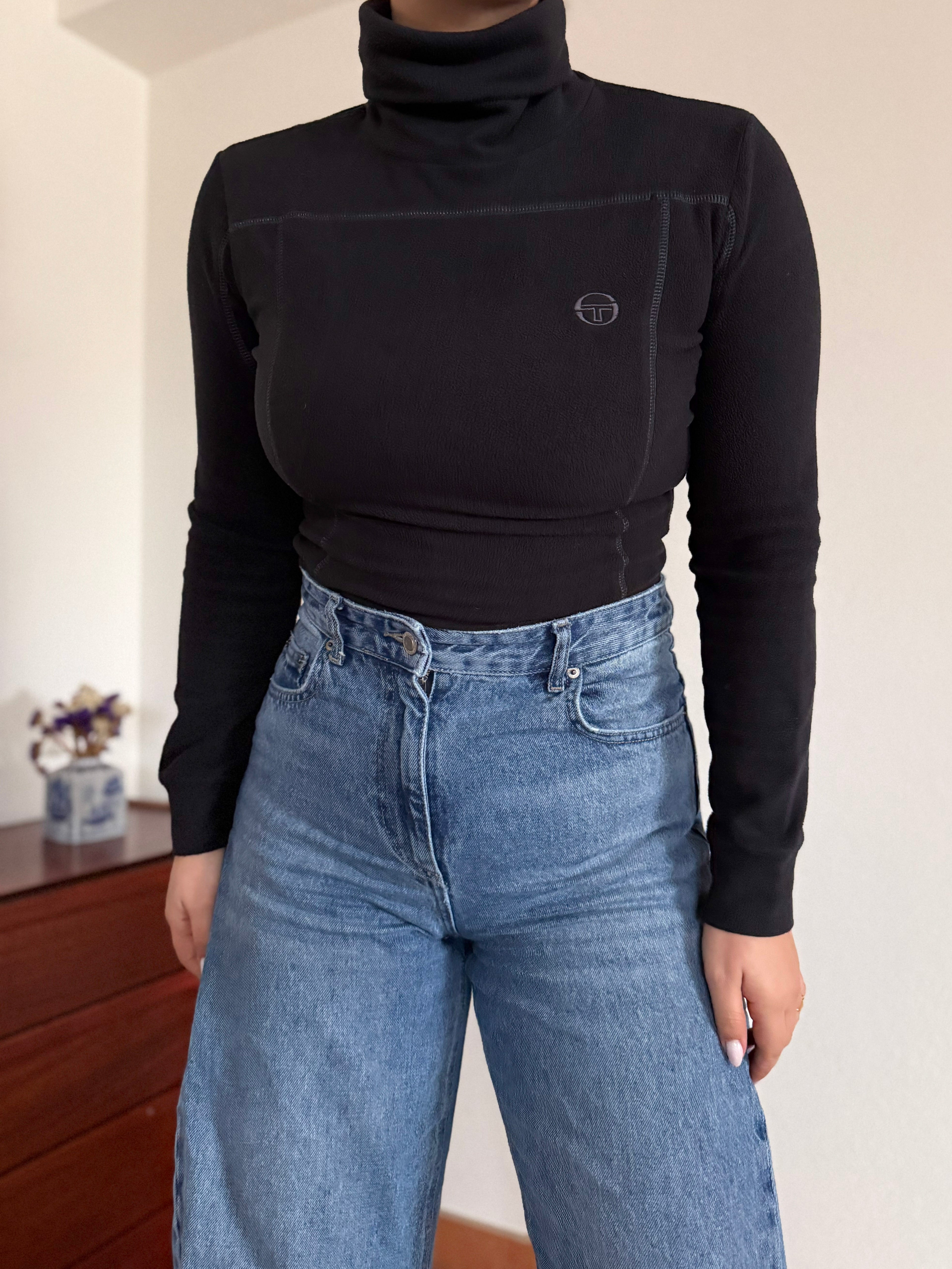 Sergio Tacchini Fleece High Neck Sweater