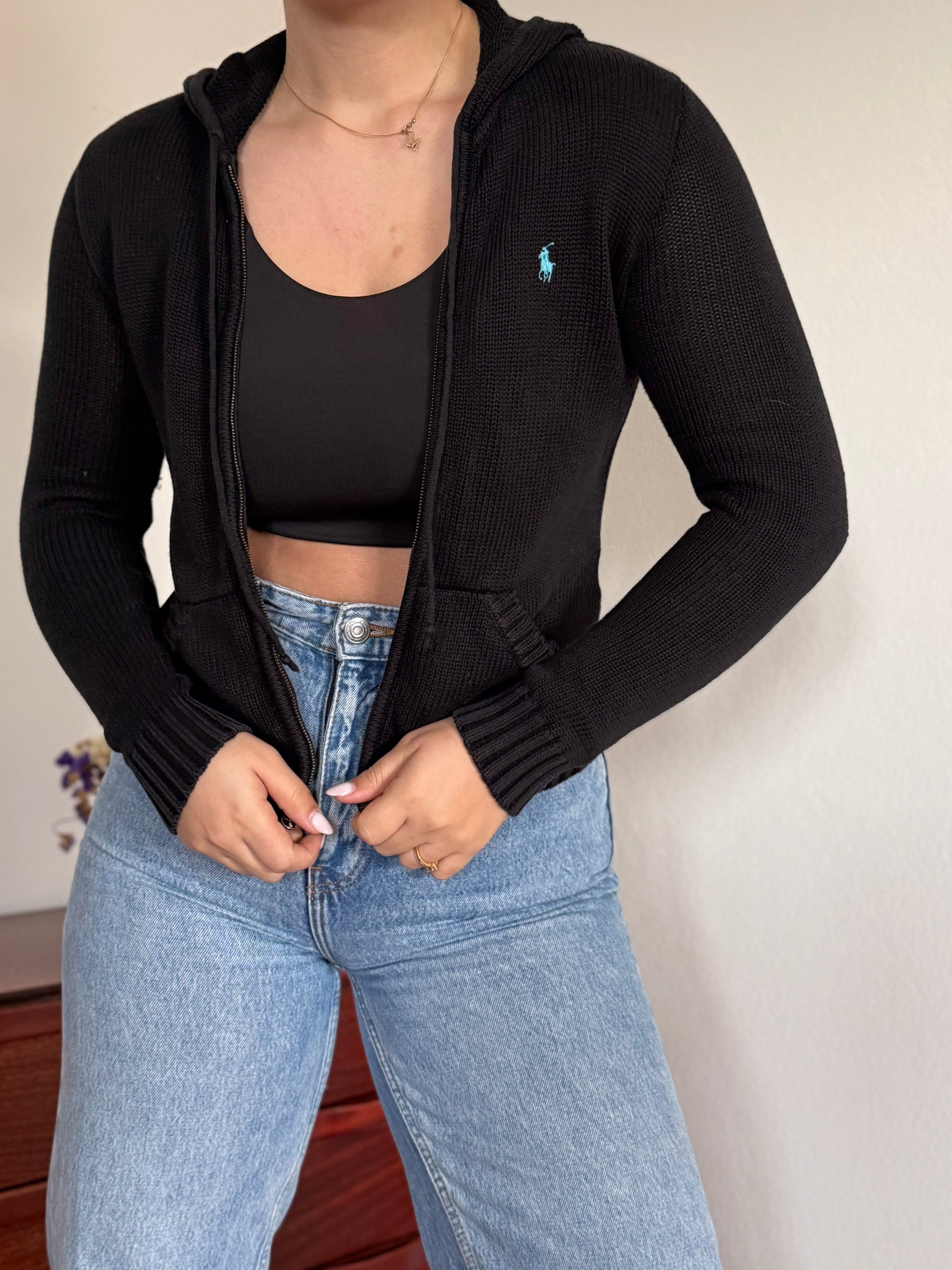 Ralph Lauren Full Zip Jumper/Cardigan 100% Cotton