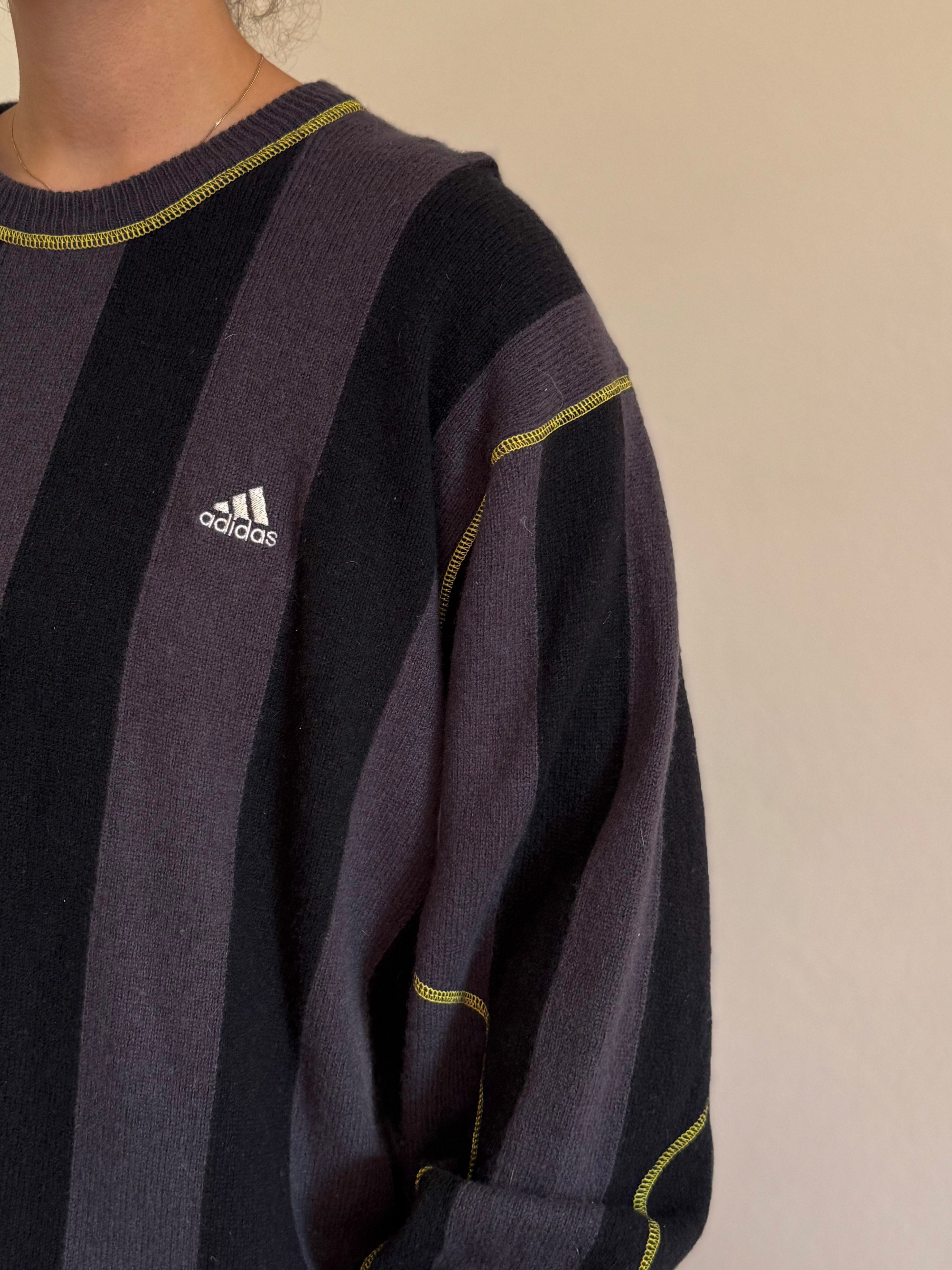 Adidas Round Neck Knit Sweater