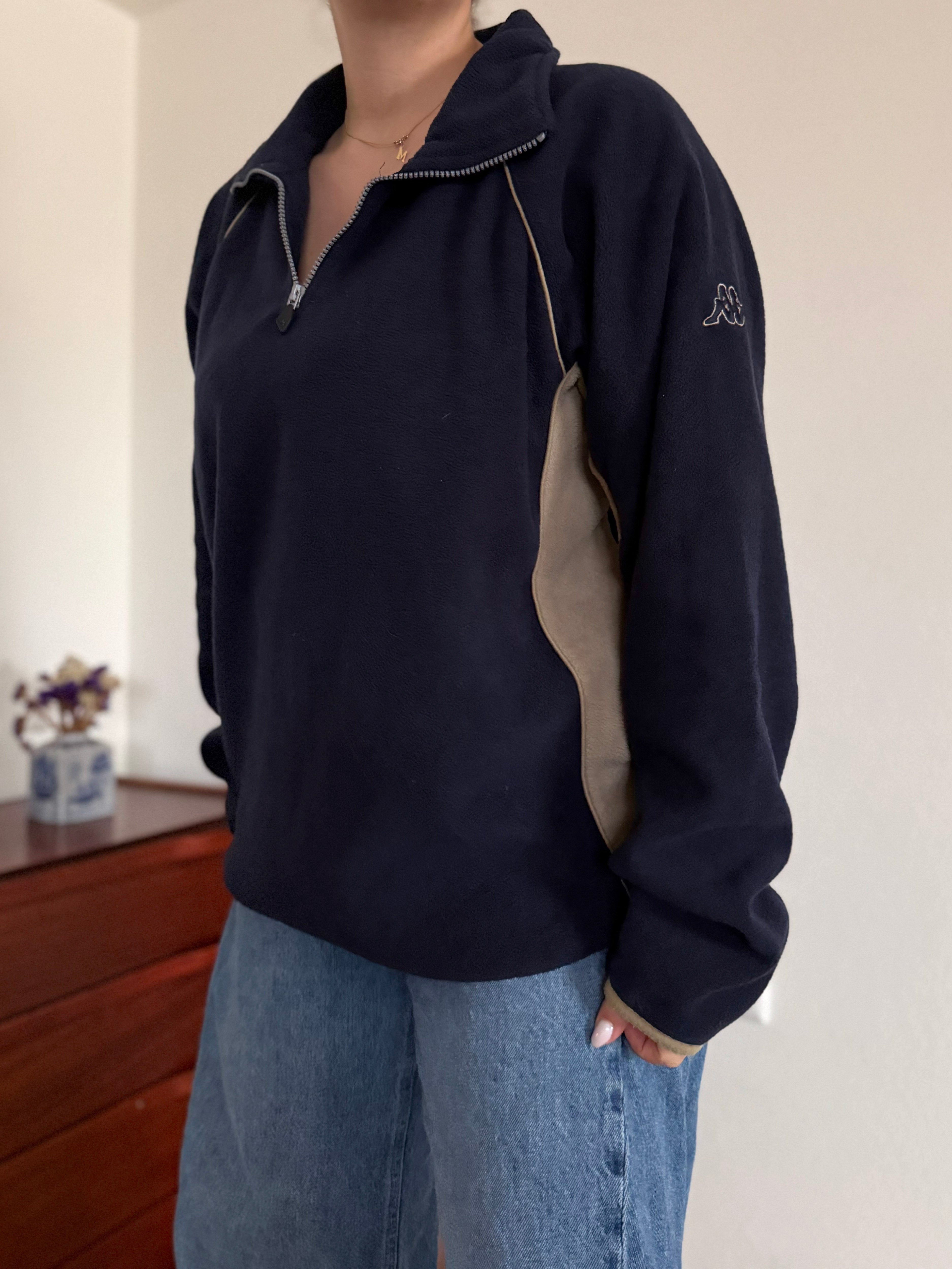 Kappa Fleece 1/4 Zip Sweater