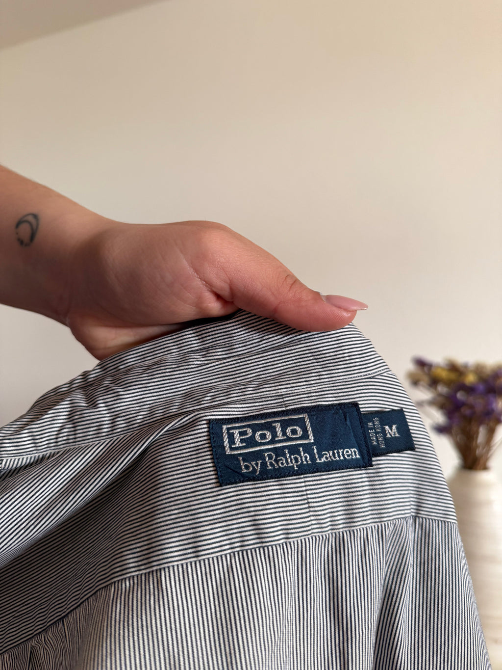 Polo Ralph Lauren Shirt Striped 100% Cotton