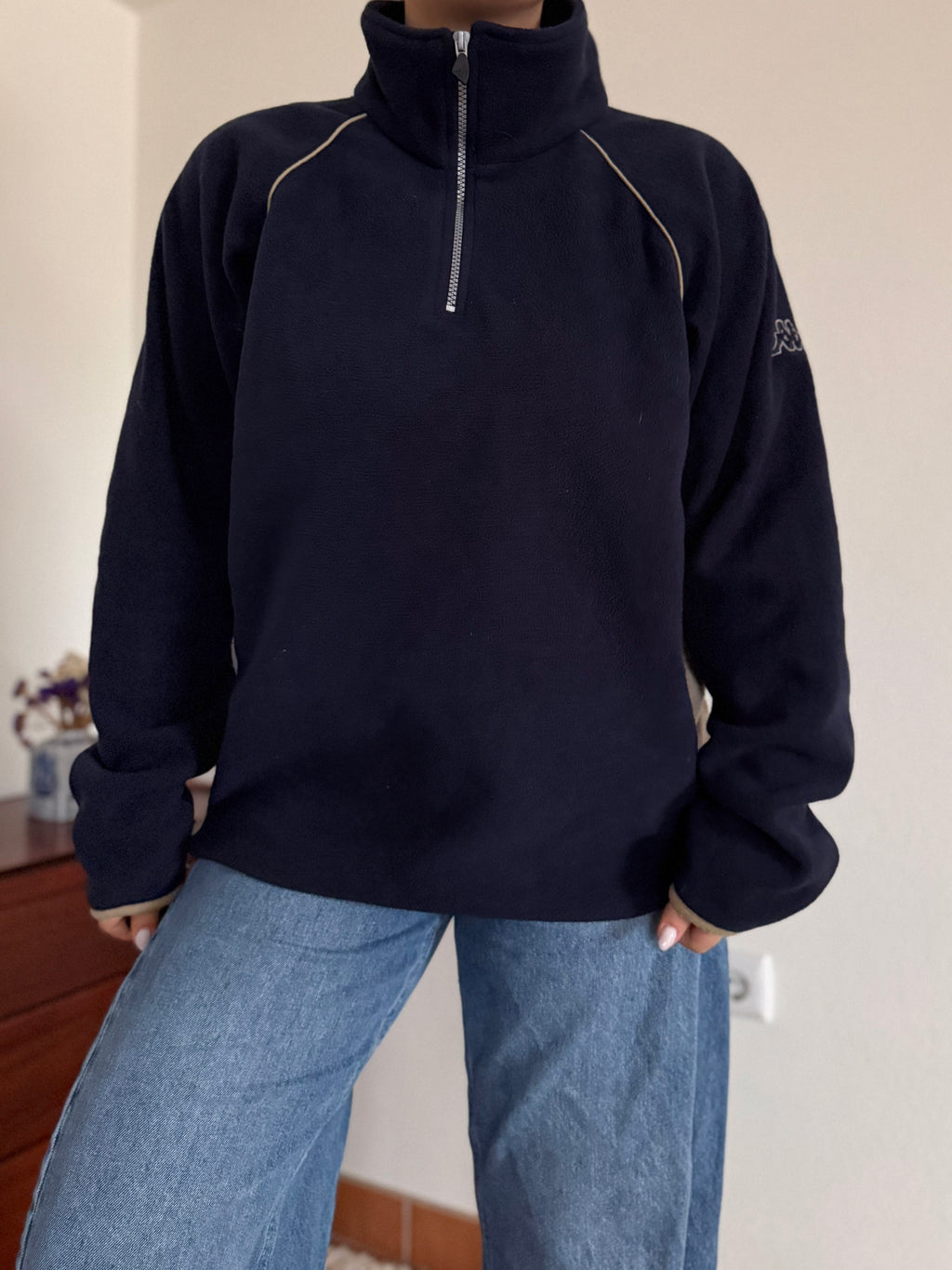 Kappa Fleece 1/4 Zip Sweater