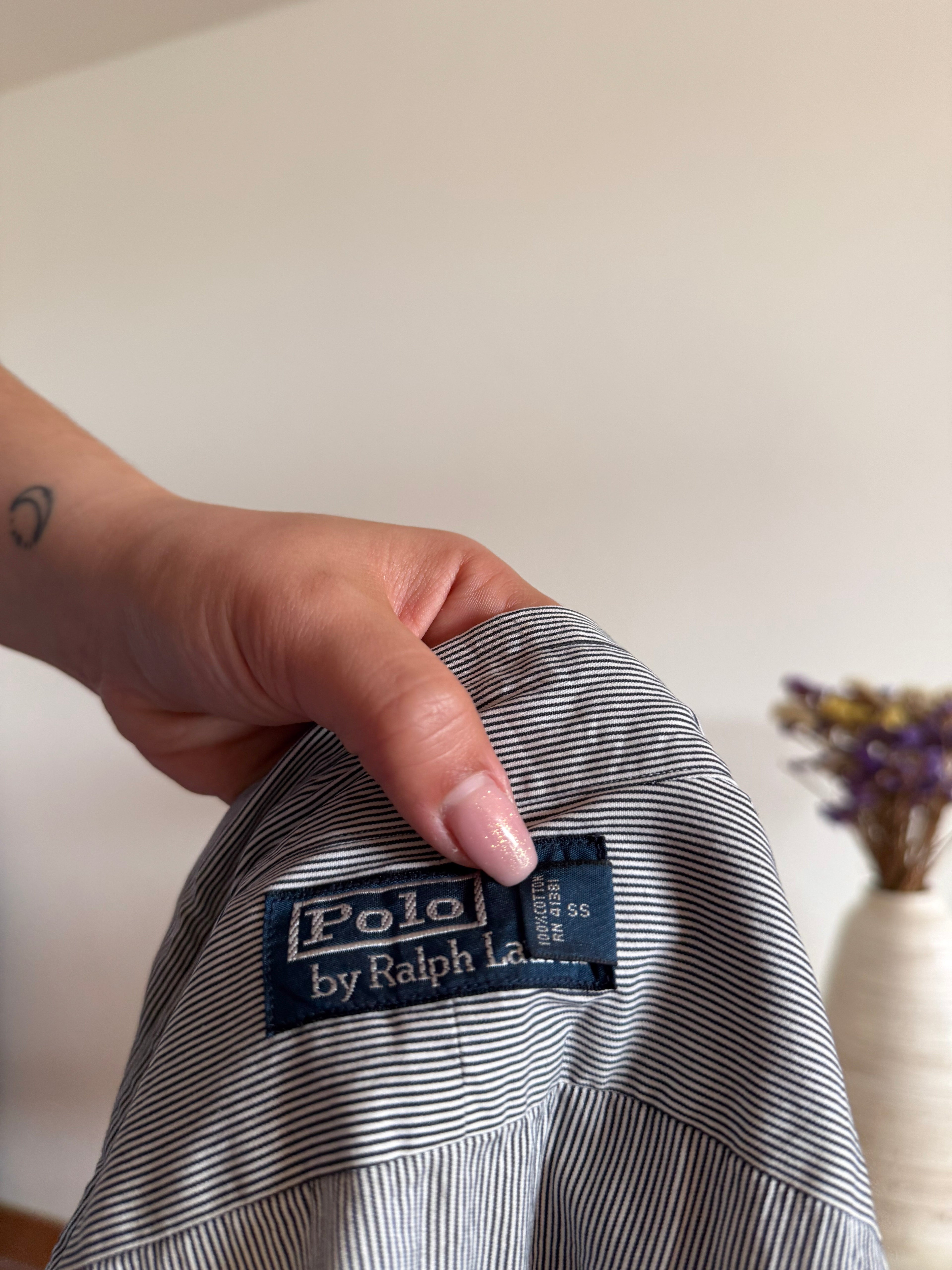 Polo Ralph Lauren Shirt Striped 100% Cotton