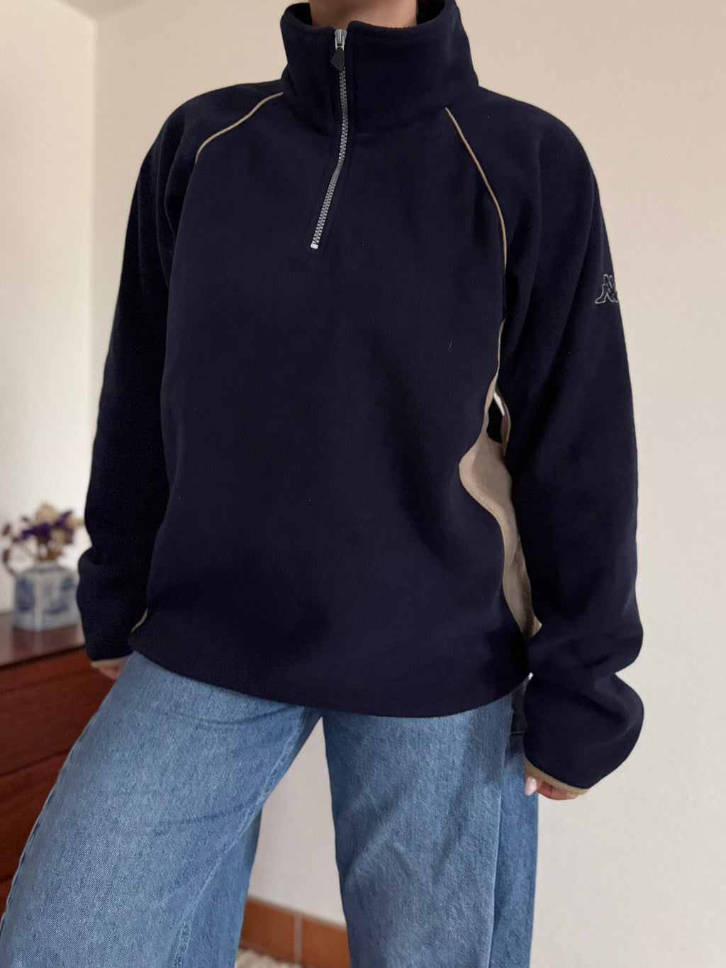 Kappa Fleece 1/4 Zip Sweater