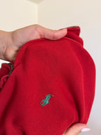 Polo Ralph Lauren 1/4 Zip Neck Sweater 100% Cotton