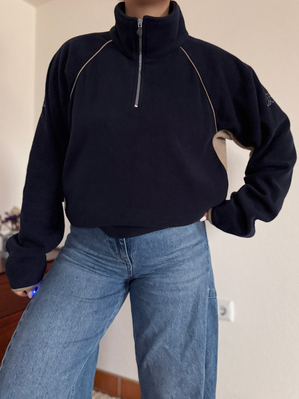 Kappa Fleece 1/4 Zip Sweater