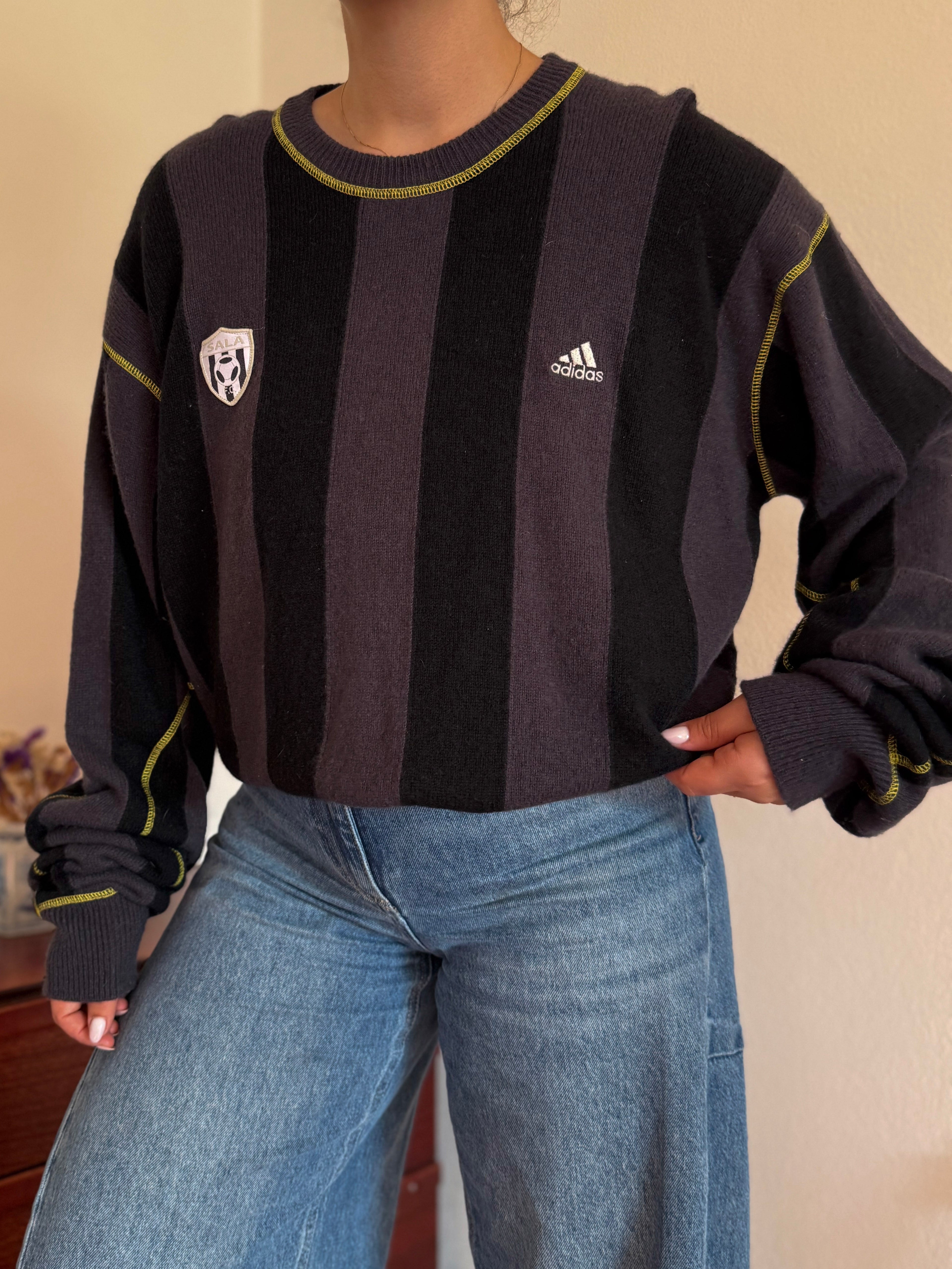 Adidas Round Neck Knit Sweater