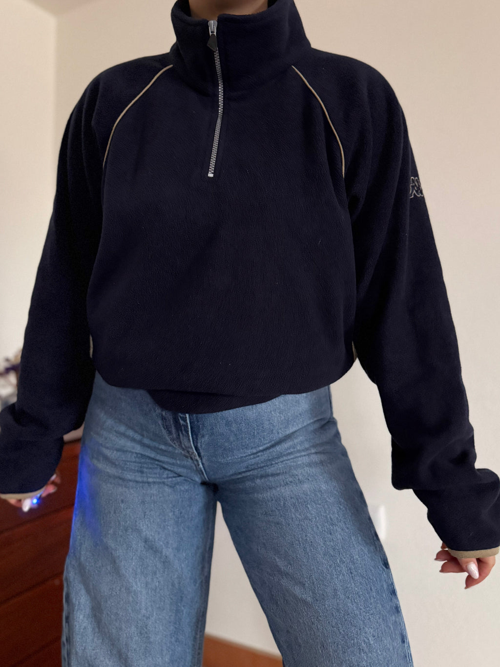 Kappa Fleece 1/4 Zip Sweater