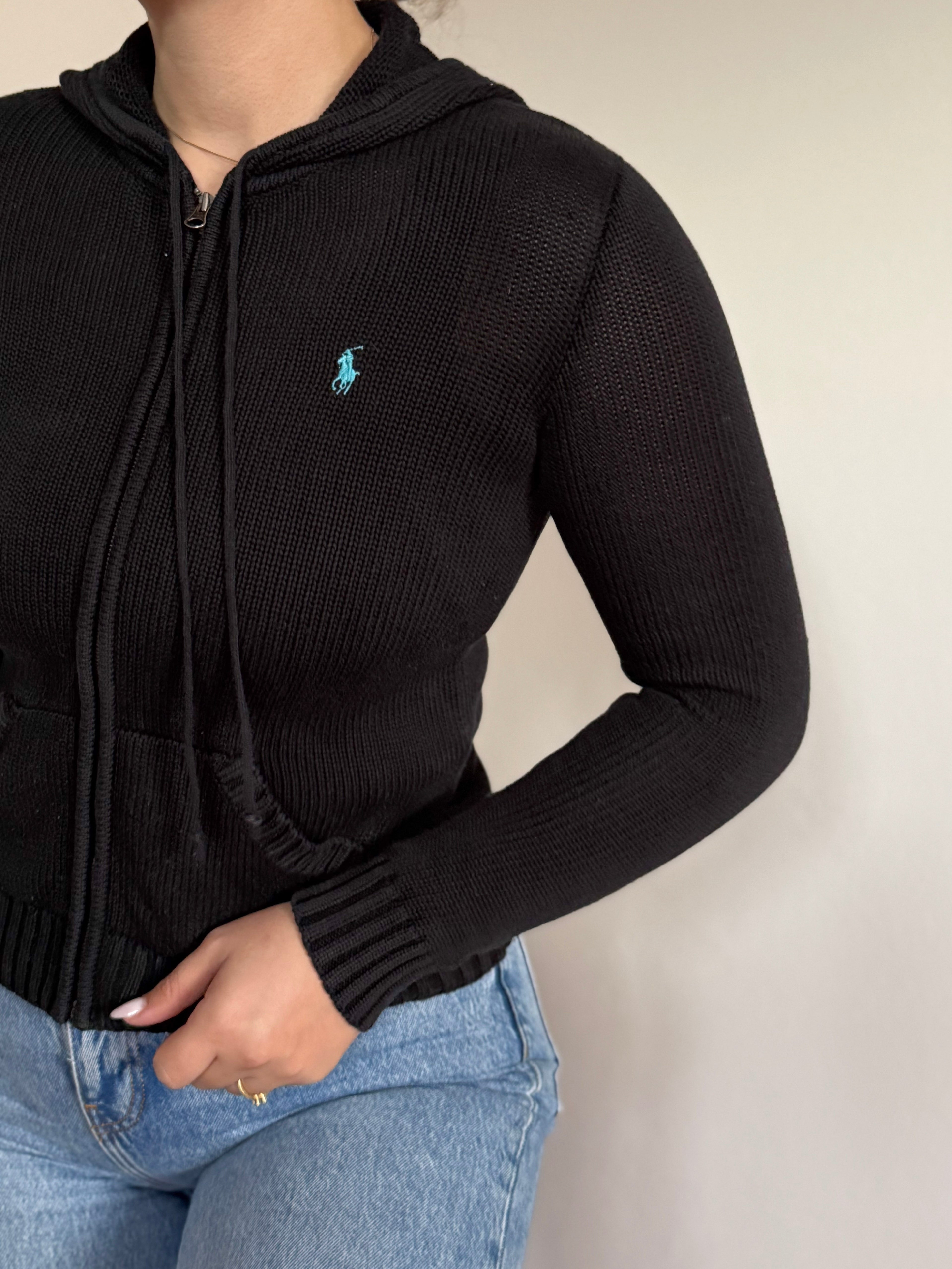 Ralph Lauren Full Zip Jumper/Cardigan 100% Cotton