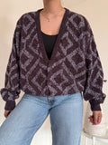 Vintage Cardigan em lã