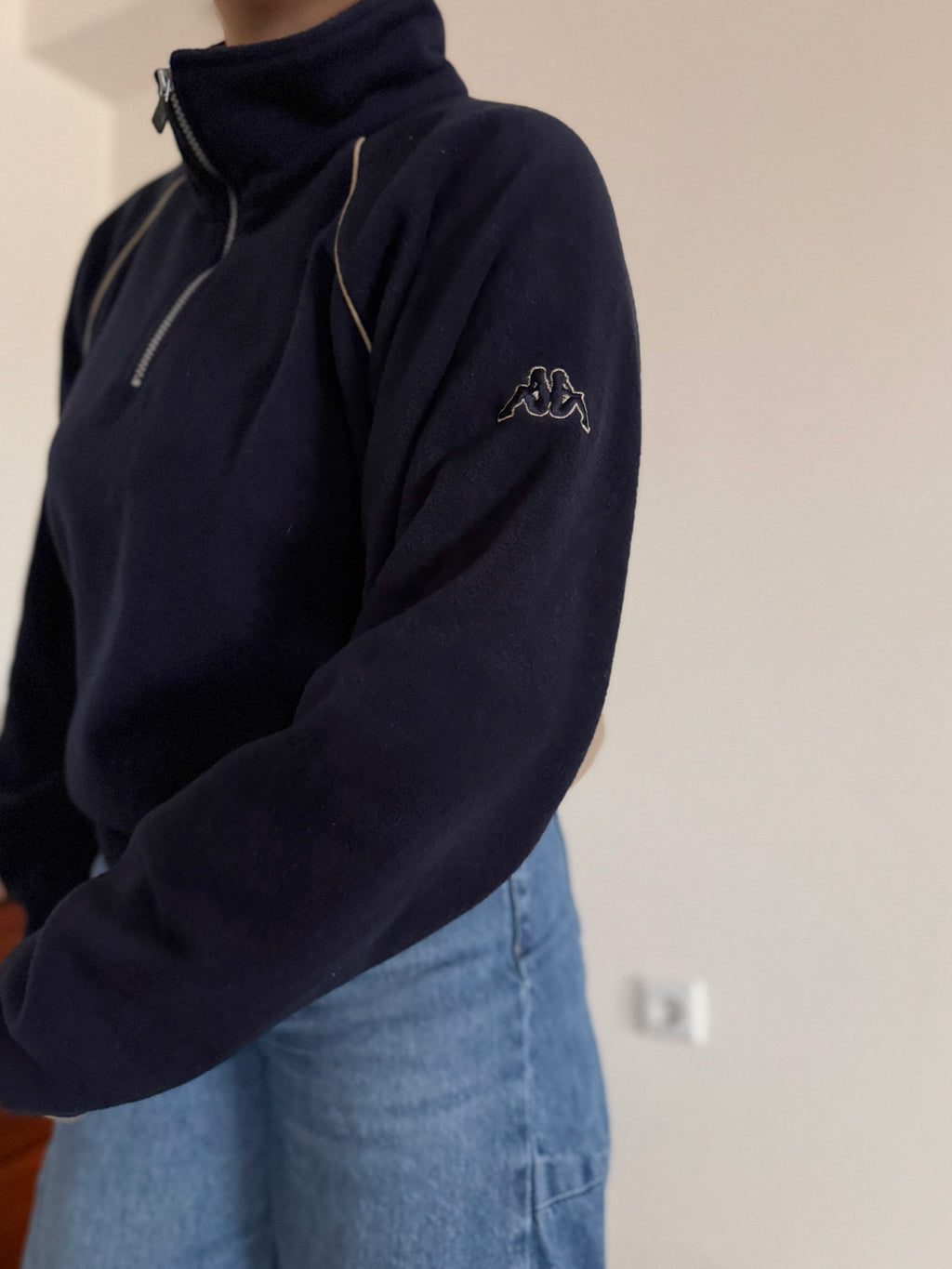 Kappa Fleece 1/4 Zip Sweater