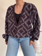 Vintage Cardigan em lã