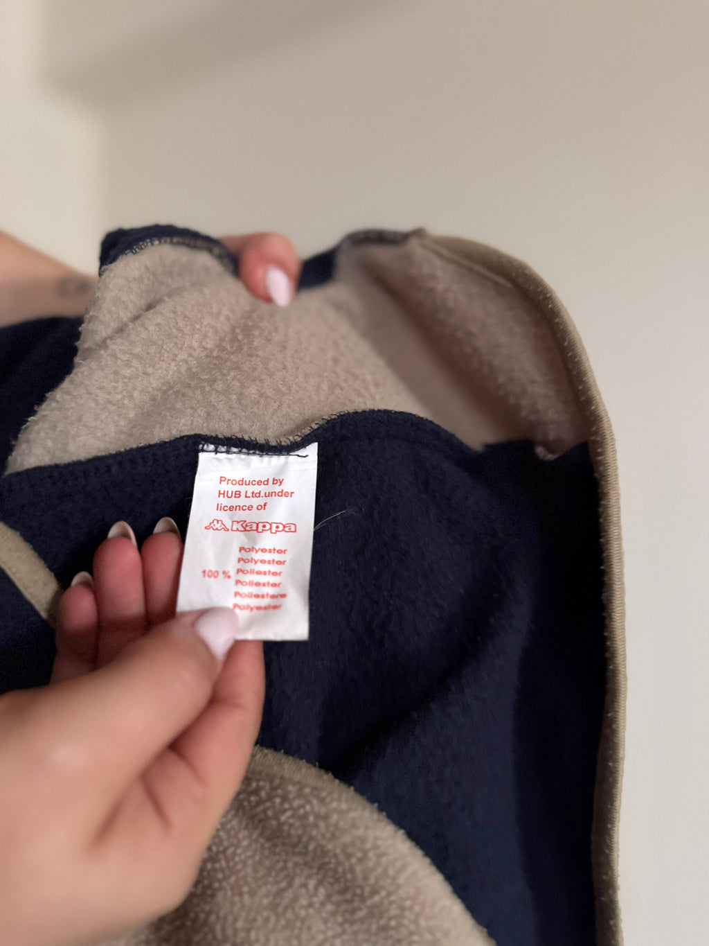 Kappa Fleece 1/4 Zip Sweater