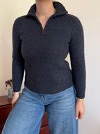 Polo Ralph Lauren 1/4 Zip Neck Sweater 100% Lambswool