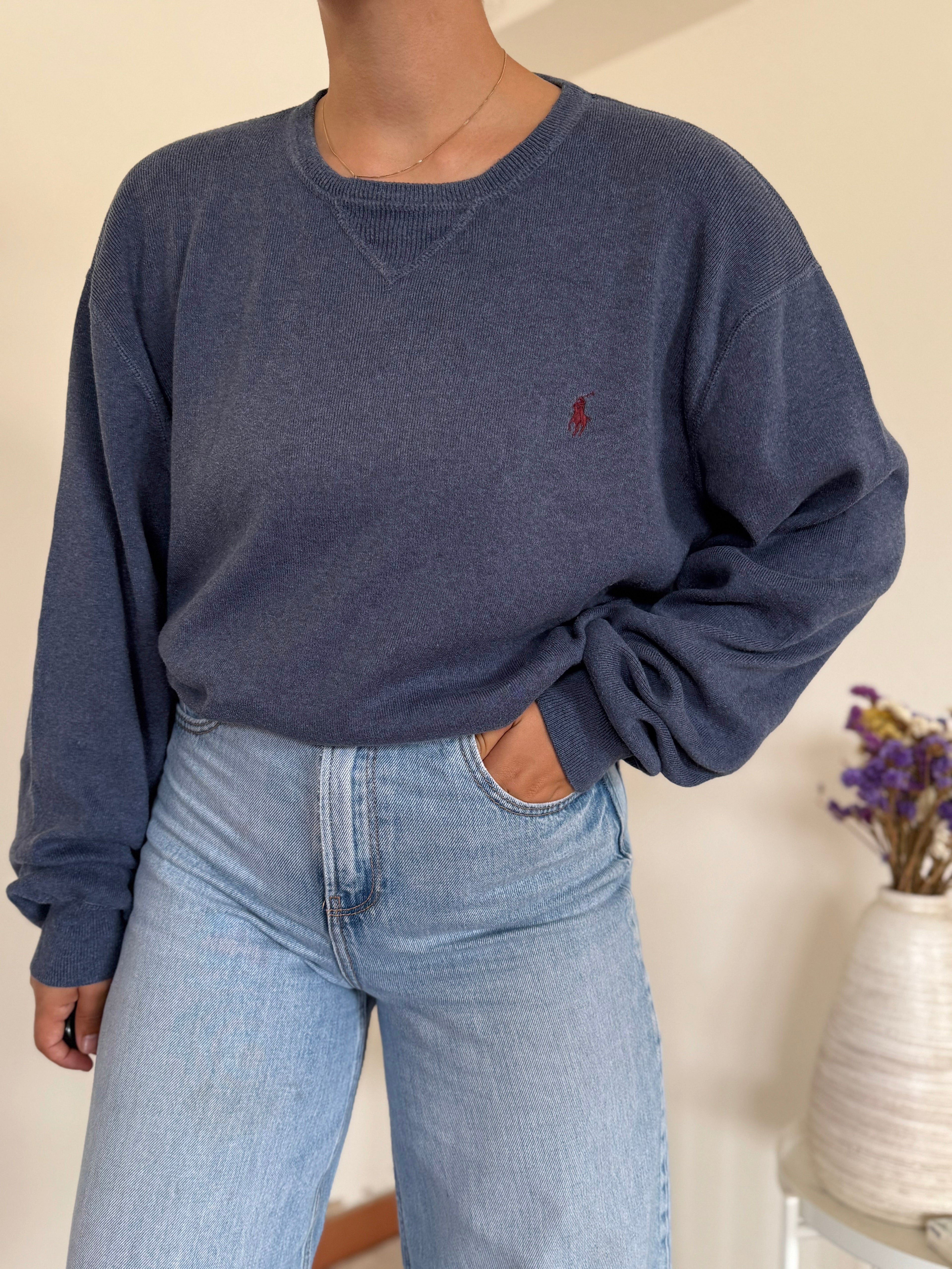 Ralph Lauren Round Neck Knit Sweater