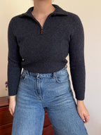 Polo Ralph Lauren 1/4 Zip Neck Sweater 100% Lambswool