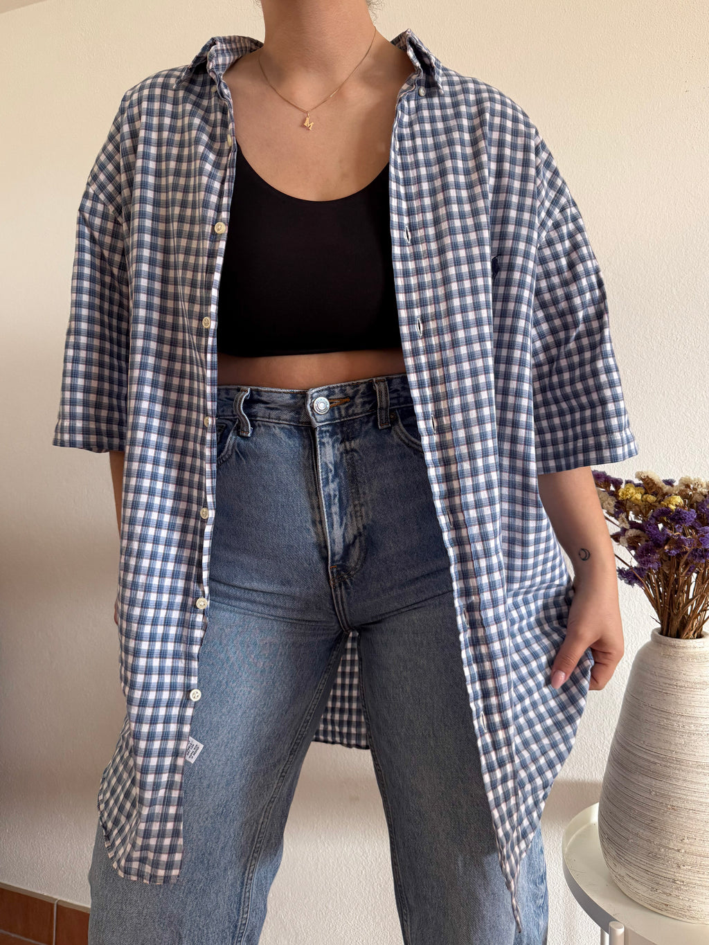 Ralph Lauren Shirt Plaid 100% Cotton