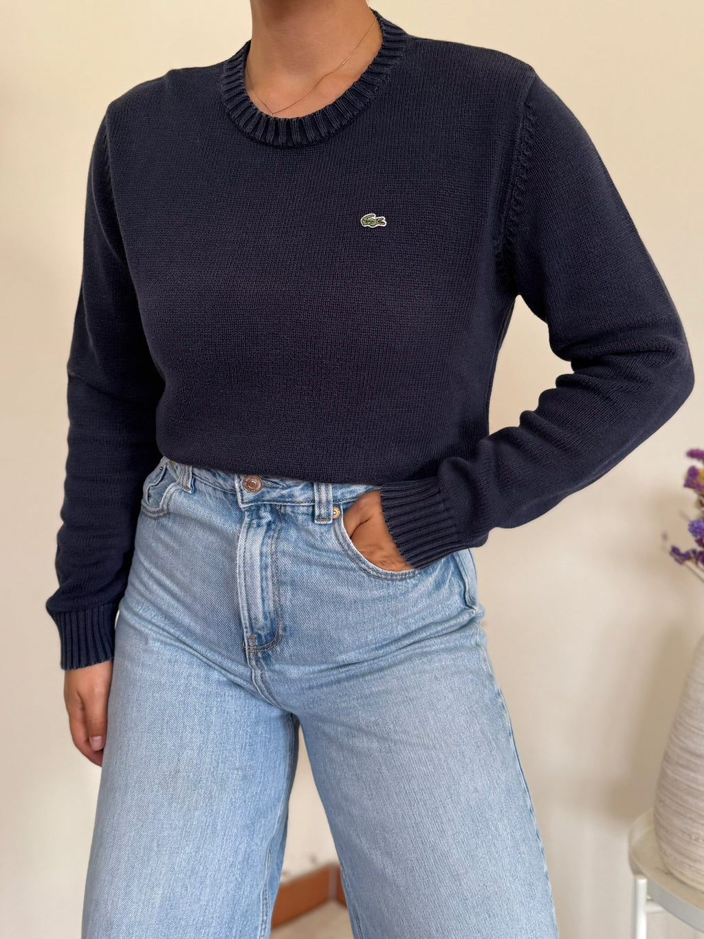 Lacoste Round Neck Sweater