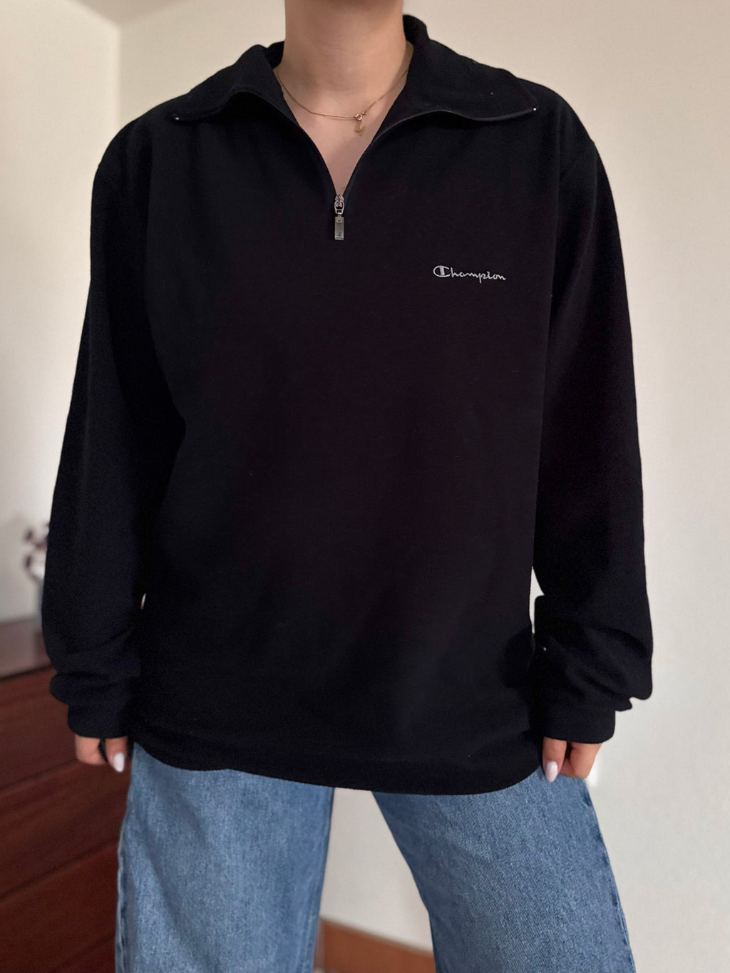 Champion Fleece 1/4 Zip Sweater