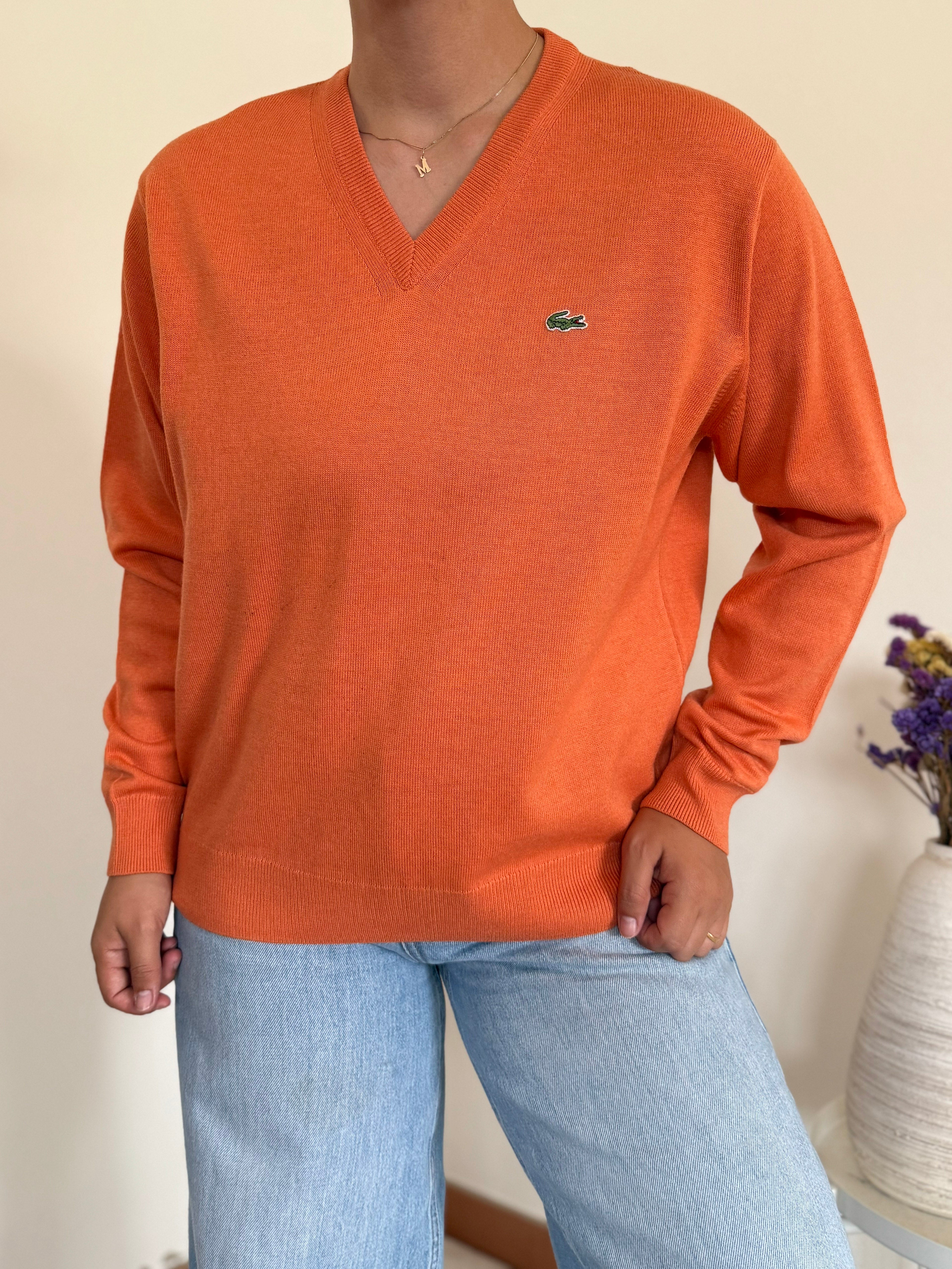 Lacoste V-Neck Sweater 50% Lã