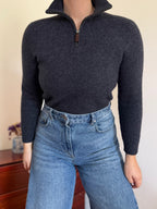 Polo Ralph Lauren 1/4 Zip Neck Sweater 100% Lambswool