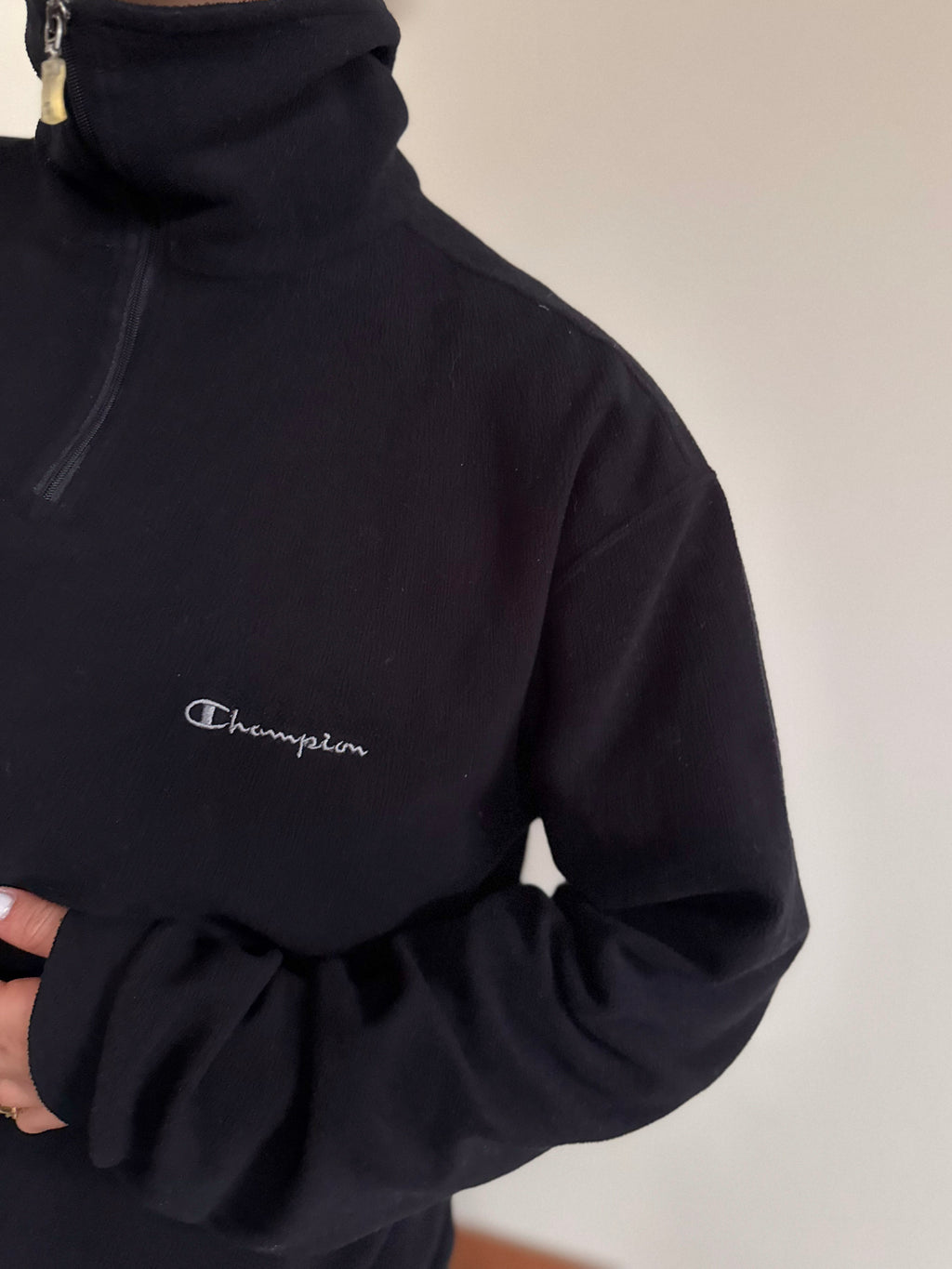 Champion Fleece 1/4 Zip Sweater
