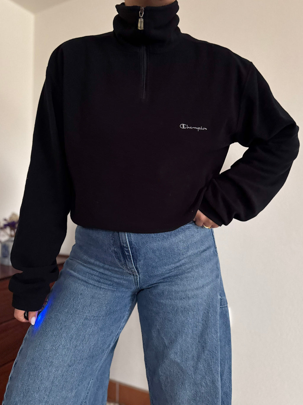 Champion Fleece 1/4 Zip Sweater