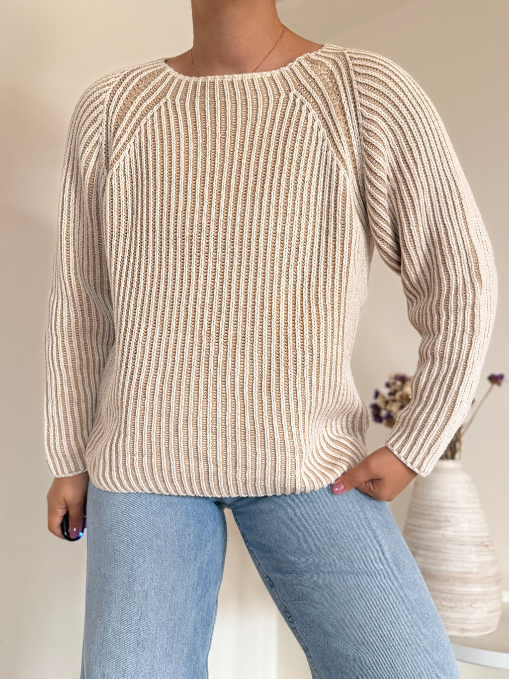 Vintage Sweater 50% Algodão