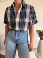 Ralph Lauren Shirt Plaid 100% Cotton