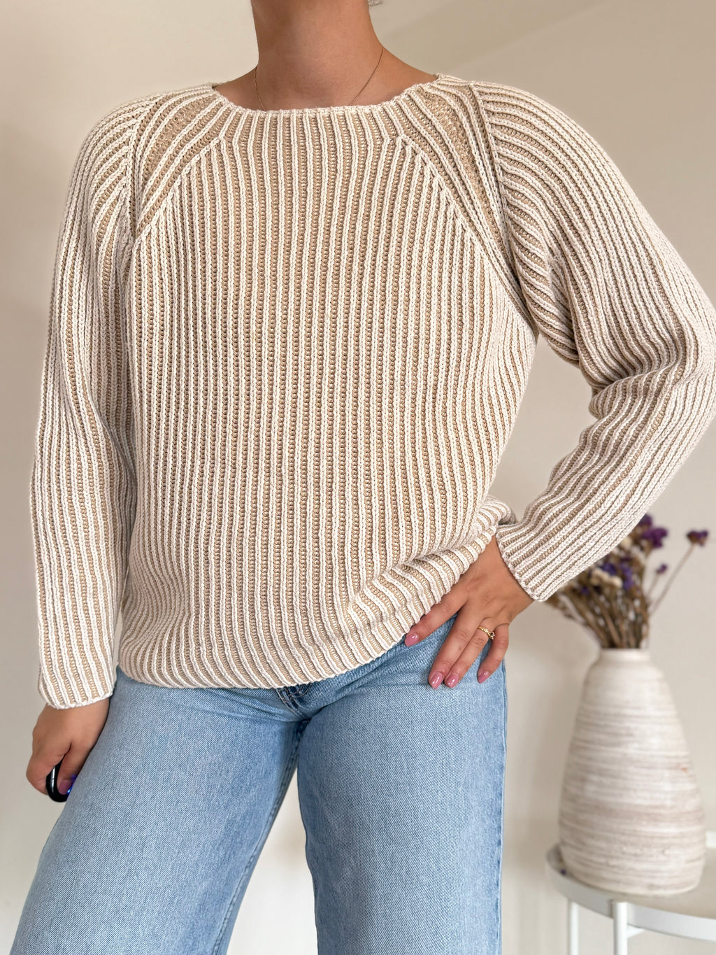 Vintage Sweater 50% Algodão